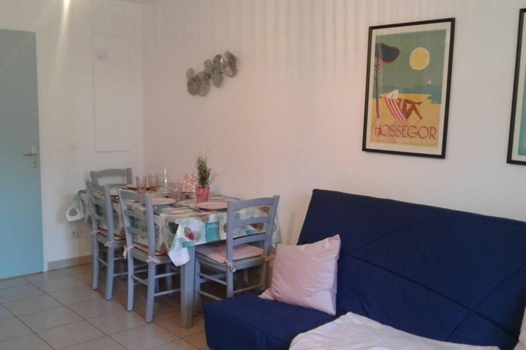 T2 Antigua Ondres Plage Avec Piscine Et Tennis 외부 사진